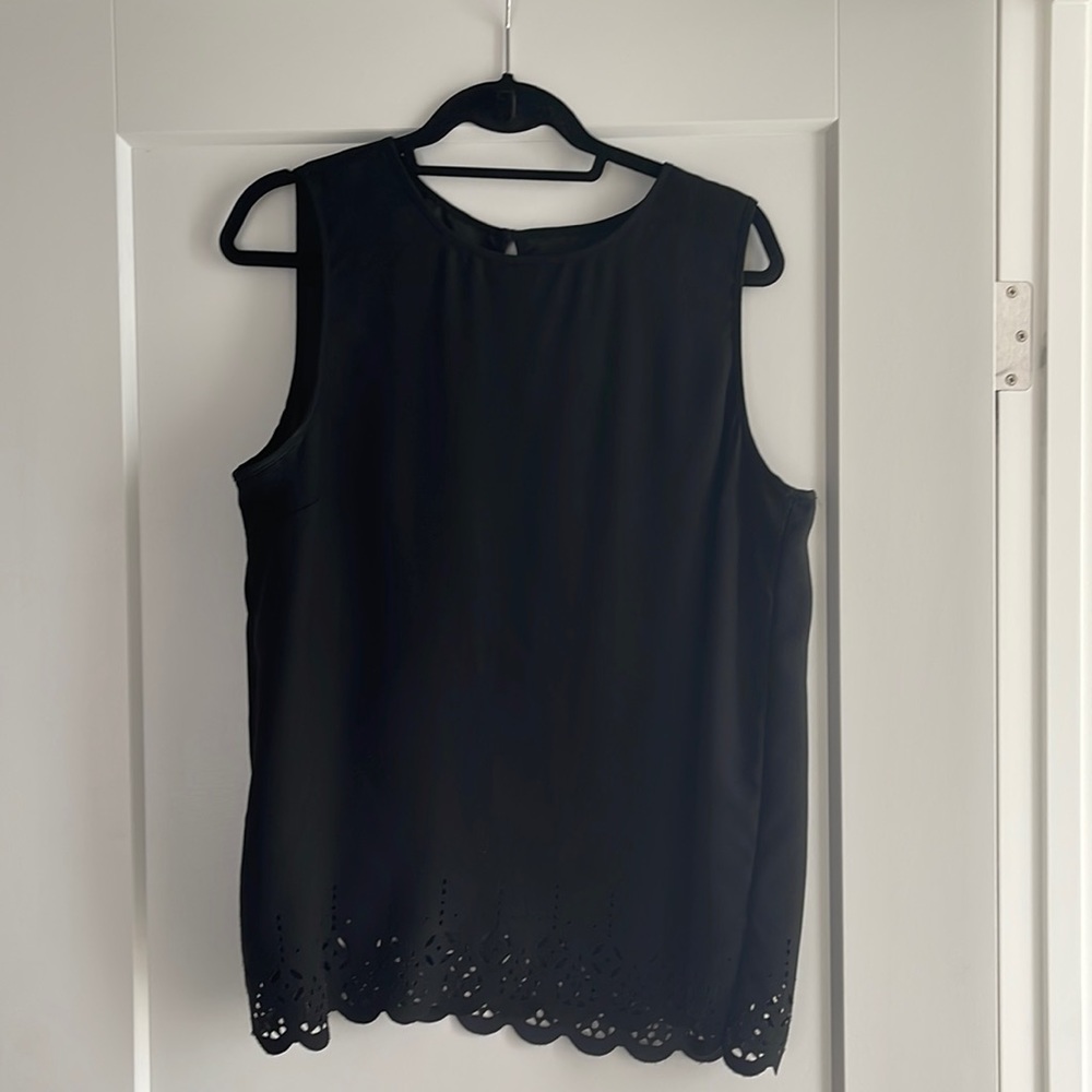 Banana Republic Laser Cut Blouse